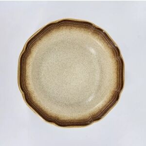 Mikasa Whole Wheat Fruit  Dessert Bowls Approx 8.5 In. Rim To Rim Vintage E8000